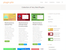 Tablet Screenshot of pluginpile.com